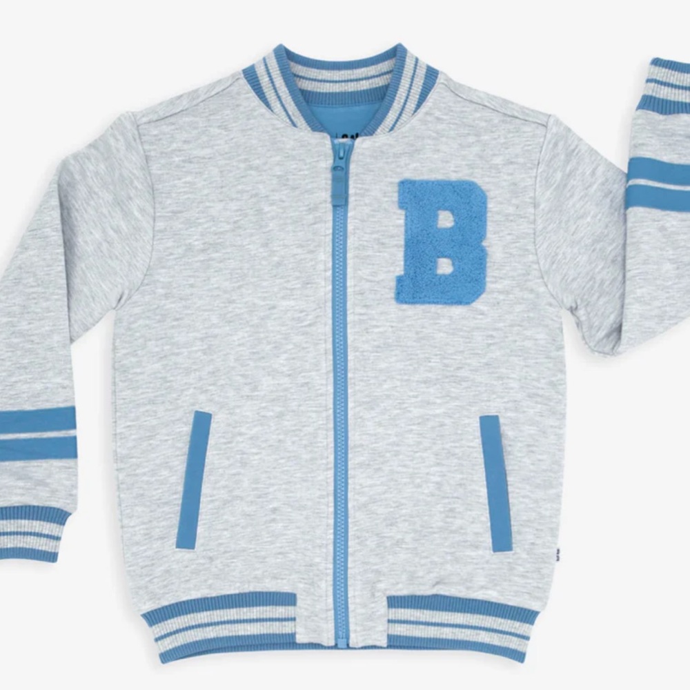 NWT Little Sleepies Bluey Bomber Jacket